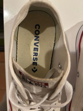 Converse All Star Blancas Talla 37,5