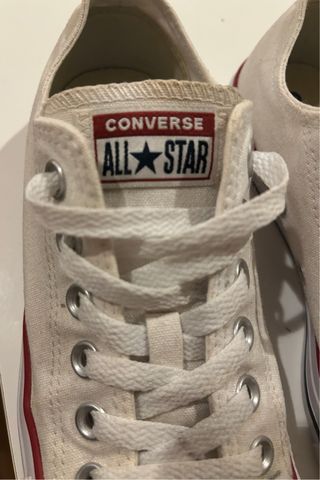Converse All Star Blancas Talla 37,5