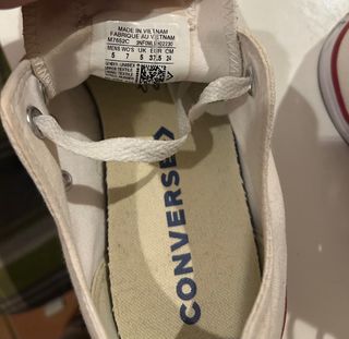 Converse All Star Blancas Talla 37,5