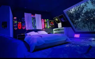 2x Lámpara LED Luz Negra 100W