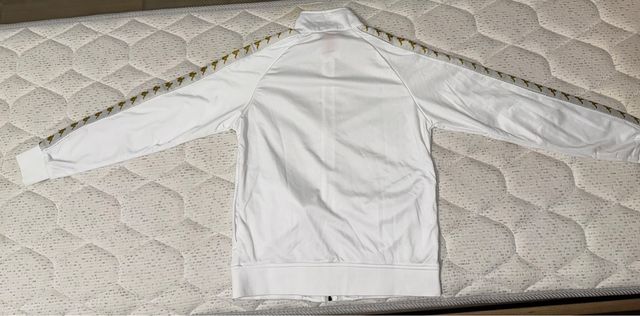 Tuta Kappa logo oro bianca