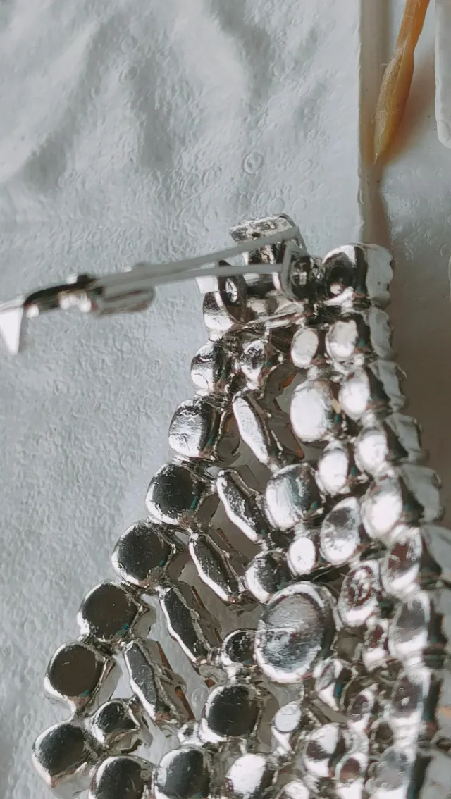 Conjunto Dress clip y tapabotones vintage