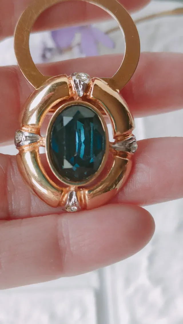 Conjunto Dress clip y tapabotones vintage