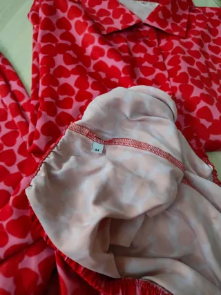 Pigiama Tezenis donna fantasia cuori M