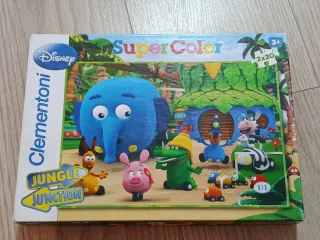 2 Puzzles Disney Jungle Junction 20 piezas