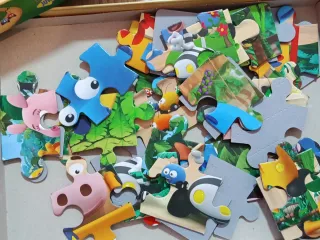 2 Puzzles Disney Jungle Junction 20 piezas