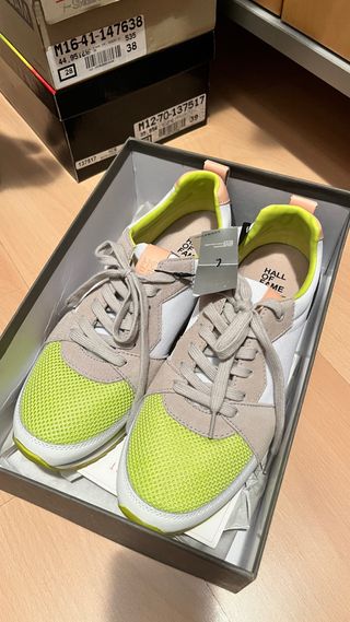 Zapatillas HOFF Beige y Verde Talla 40