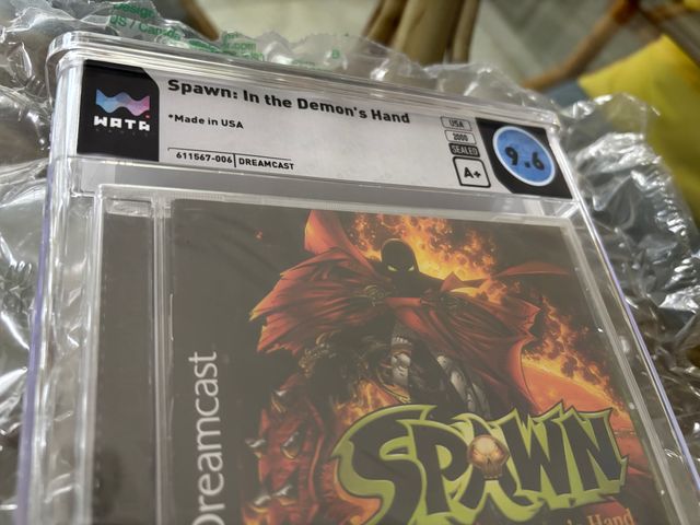 Spawn Sega Dreamcast NTSC USA WATA 9.6 A+ non VGA