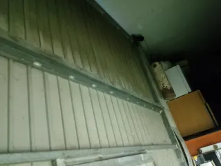 Portón metálico industrial medida 276 x 370