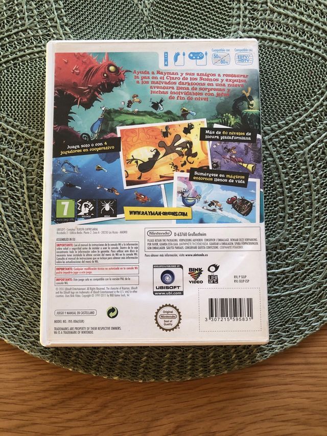 Rayman Origins para Wii