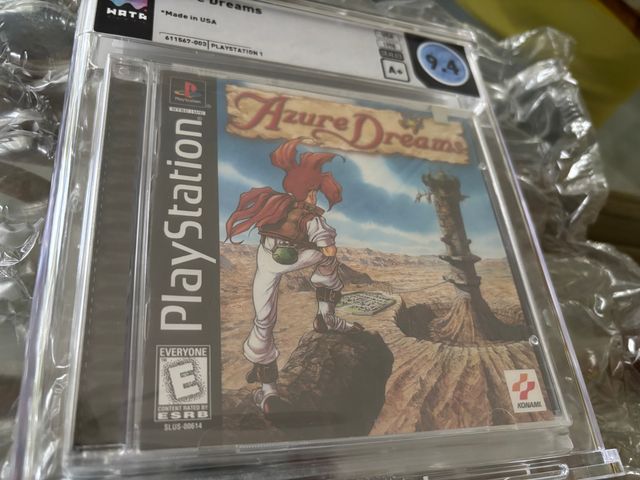 Azure Dreams Playstation 1 NTSC USA WATA A+ 9.4