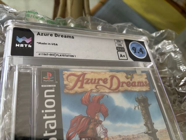 Azure Dreams Playstation 1 NTSC USA WATA A+ 9.4