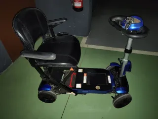 Scooter Plegable Azul (SIN ENVIO, SOLO EN PERSONA)