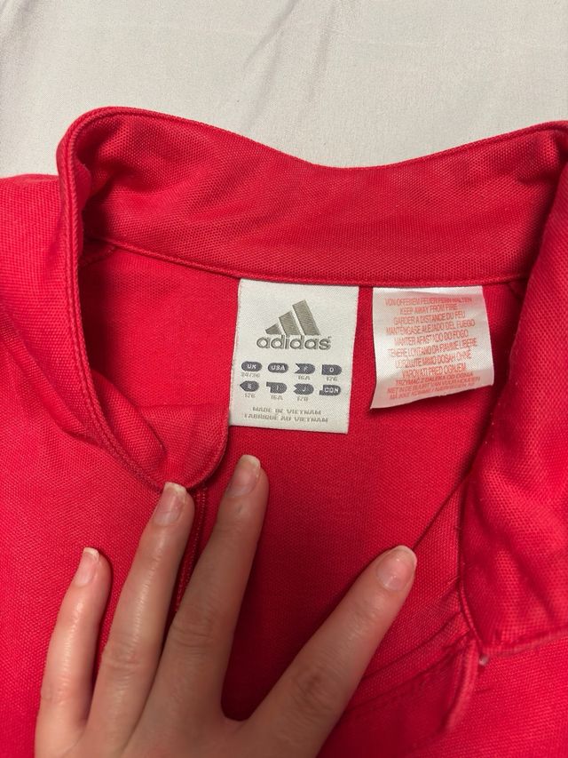 Chaqueta Adidas fucsia