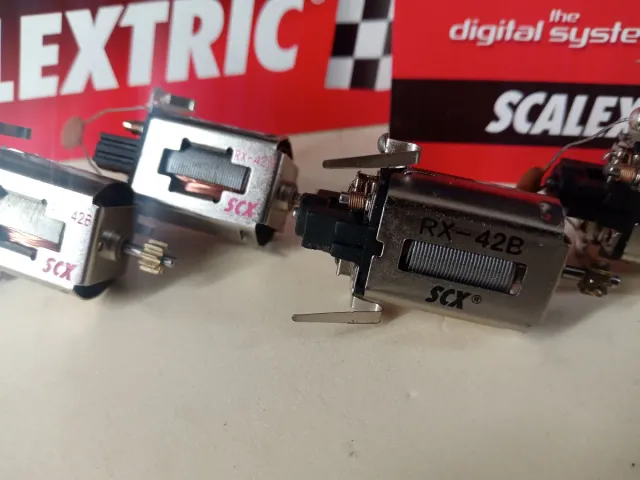 Motores Scalextric RX-42B SCX de 19600 RPM