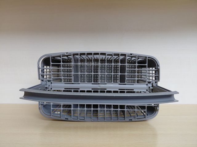 Cestillo para lavavajillas gris