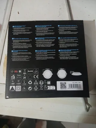 Foco LED Aigostar 12W 6500K Hay 2 en total