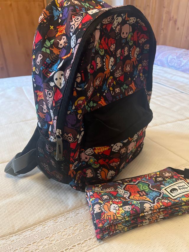 Mochila y estuche Harry Potter