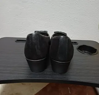 Manoletinas tacón Unit. Talla 40