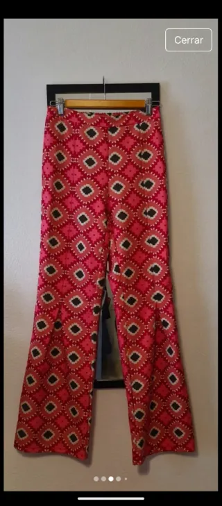 Traje chaqueta y pantalón estampado