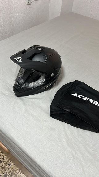 Casco Negro Nuevo Sin Usar