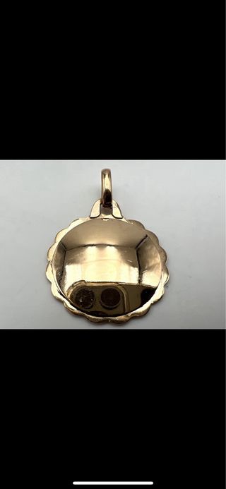 Colgante Augis Oro Rosa y Blanco 18k