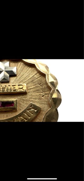 Colgante Augis Oro Rosa y Blanco 18k