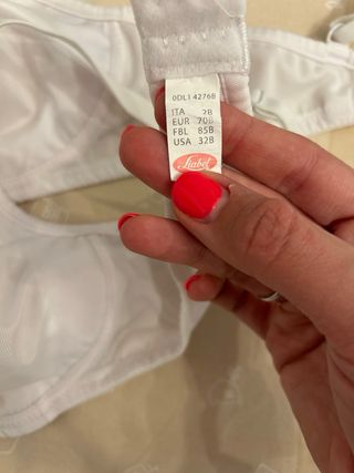 Coppia reggiseni bianchi Liabel