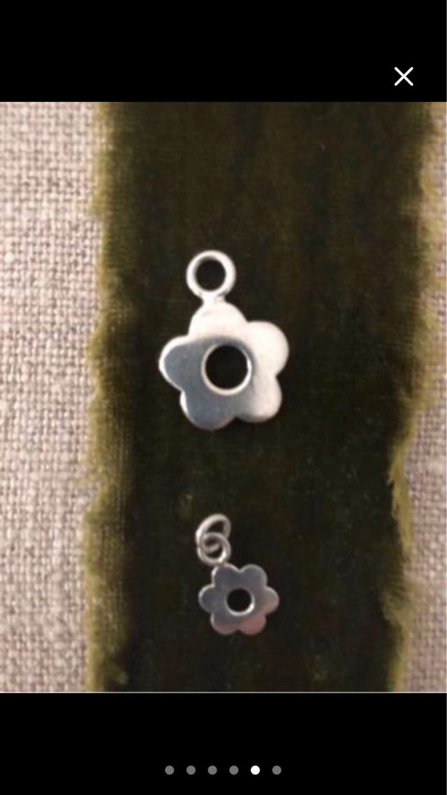 Pingente de pato em prata