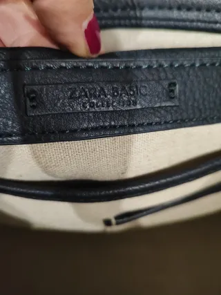 Bolso grande Zara negro