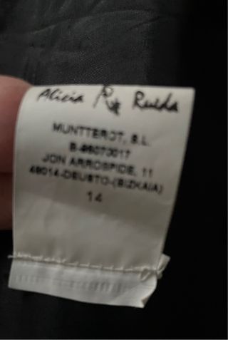 Traje Chaqueta ALICIA RUEDA