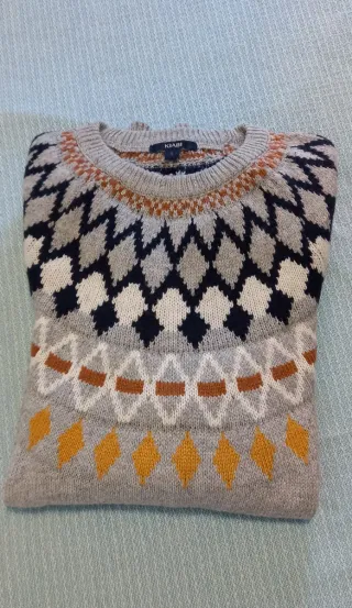 Jersey Kiabi Talla XL Estampado Geométrico