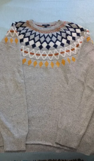 Jersey Kiabi Talla XL Estampado Geométrico