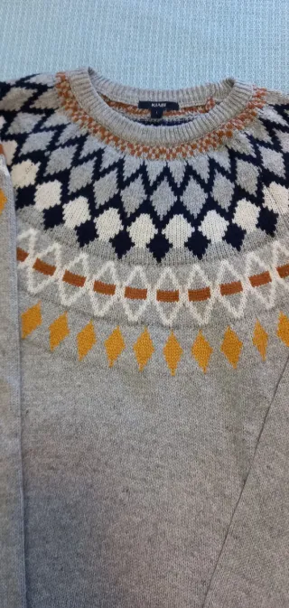 Jersey Kiabi Talla XL Estampado Geométrico