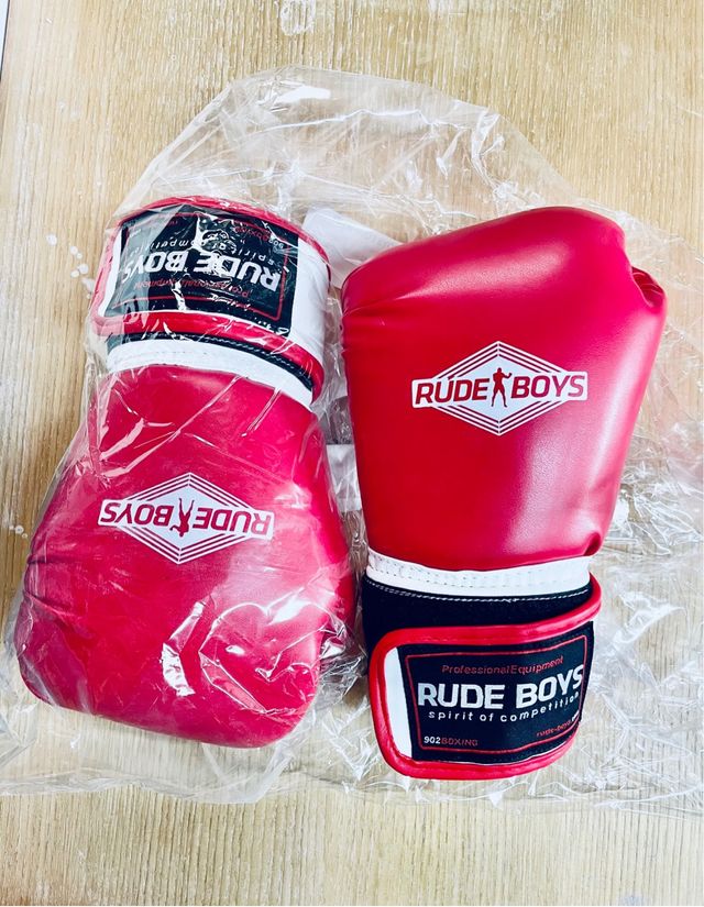 Guantes Boxeo RUDE BOYS Junior 8oz Nuevos