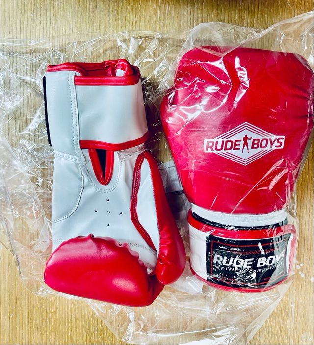 Guantes Boxeo RUDE BOYS Junior 8oz Nuevos