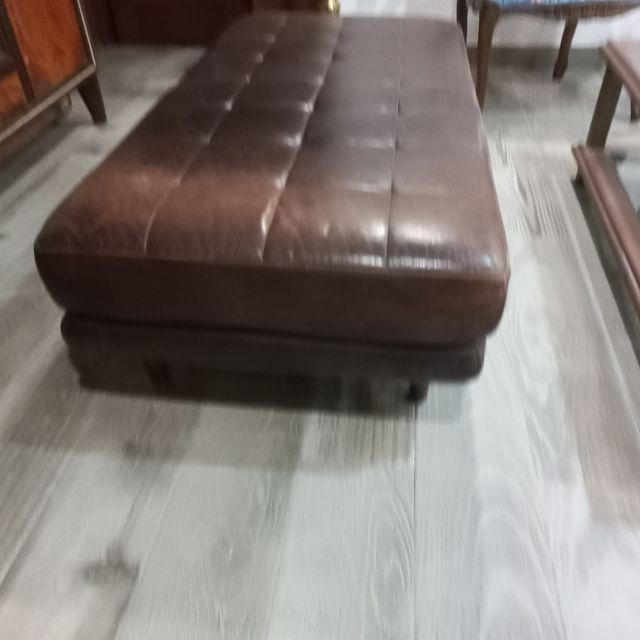 Cheslong de piel auténtica