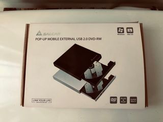 Unità DVD-RW esterna mobile Salcar USB 2.0