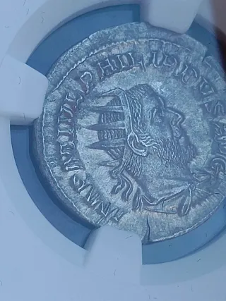 Moneda Romana Antoniniano Felipe I