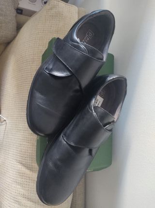 Zapatos Pitillos Velcro Talla 44 Caballero
