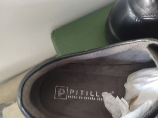 Zapatos Pitillos Velcro Talla 44 Caballero