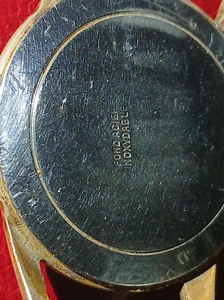 ARISTEX reloj pulsera antiguo cuerda 15 RUBIES