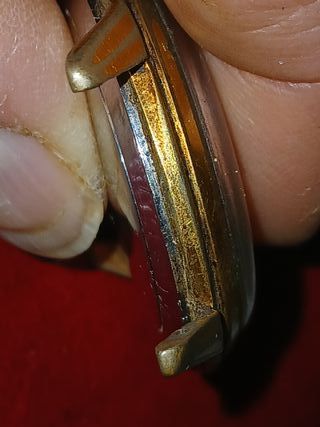 ARISTEX reloj pulsera antiguo cuerda 15 RUBIES