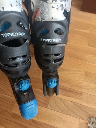 Patines 34-37+mochila+proteccion