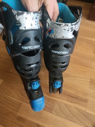 Patines 34-37+mochila+proteccion