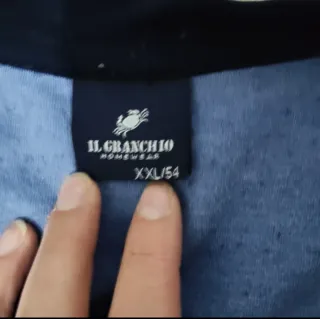 Maglietta Granchio Uomo Blu