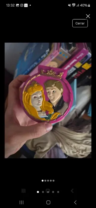 Polvera Polly Pocket Disney La Bella Durmiente