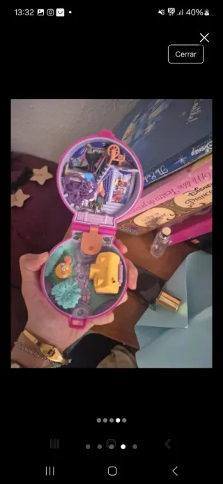 Polvera Polly Pocket Disney La Bella Durmiente