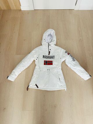 Chaqueta Geographical Norway Talla S Blanca