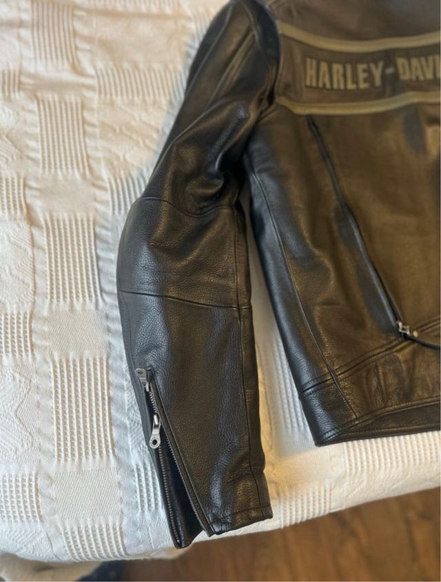 Cazadora Harley Davidson cuero